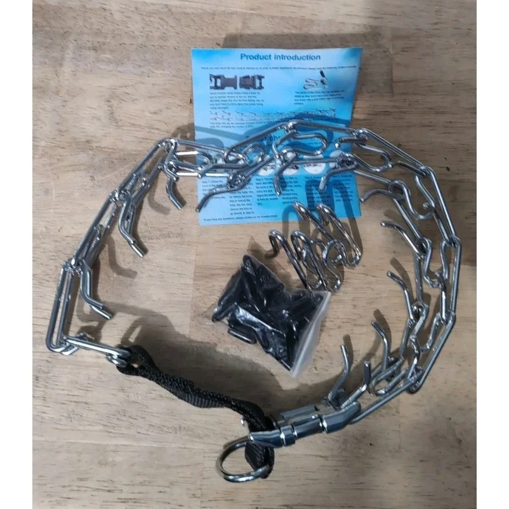 Mayerzon No‎ Pull Prong Training Dog Collar Extra Large Adjustable